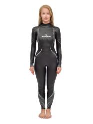 Гидрокостюм для триатлона AquaForce женский 2мм голый/лайкра