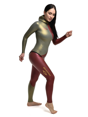 Гидрокостюм для фридайвинга «Огни», 1,5 мм